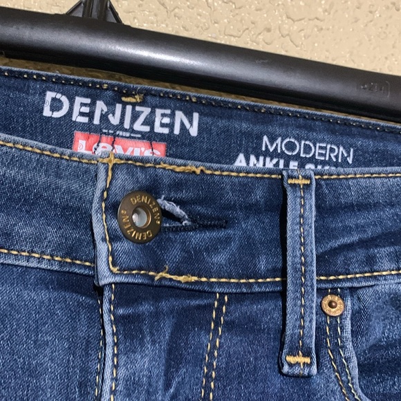 Denizen Jeans 4 Blue Stretchy Modern Ankle Skinny Mid Rise LOGO Cotton Blend - Picture 7 of 16